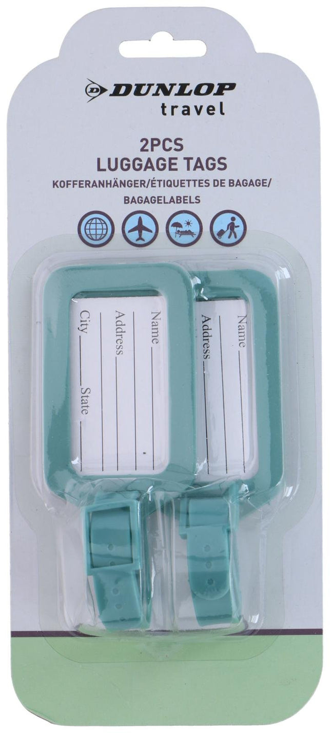 Bagagelabels – 2 stuks
