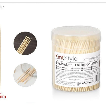 Tandenstokers 2.0*6.5Cm 500Stuks