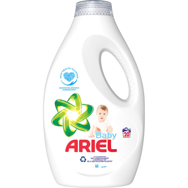 Ariel Baby Vloeibaar Wasmiddel – 20 wasbeurten