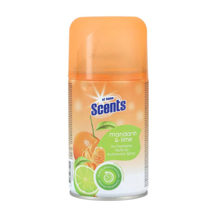 At Home Scents Automatische Luchtverfrisser Navulling Mandarijn & Limoen 250 ml