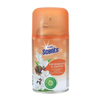 At Home Scents Automatische Luchtverfrisser Navulling Sandelhout & Jasmijn 250 ml