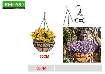 Hangmand met kokosrand 30 cm