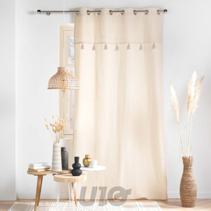 Gordijn met ringen 140 x 240 cm katoen/polyester Izigold