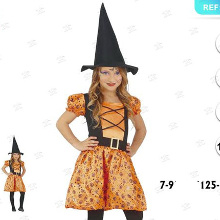 Set rok in denim halloween voor kinderen 1 set