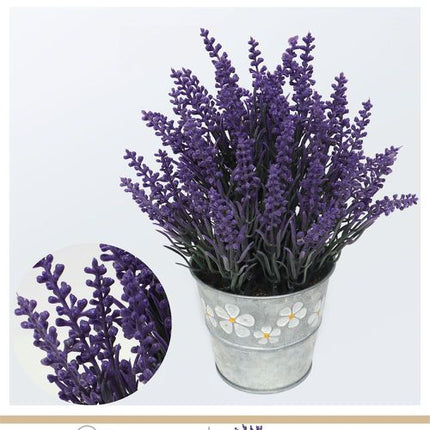 Kunst lavendel in pot 25 cm