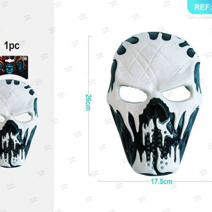 Masker kunststof halloween 1st.