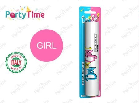 Gender reveal rookgenerator meisje 20 cm