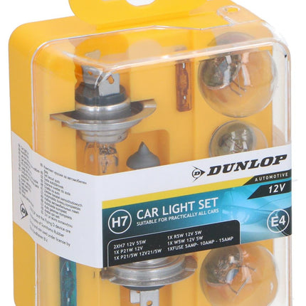 Autolampenset – 2 × H7 – 9 stuks