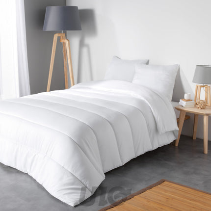 Dekbed 2 personen 220 x 240 cm polyester wit