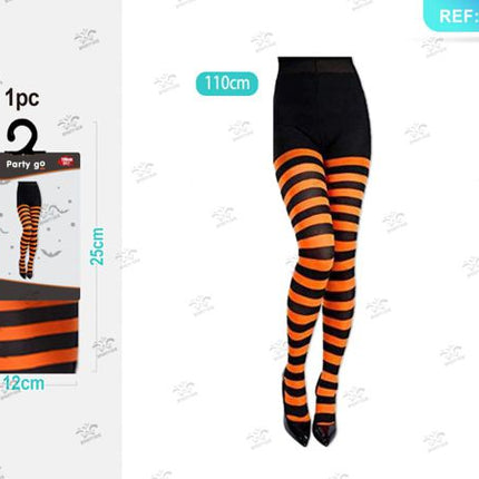 Gestreepte panty halloween 1st.
