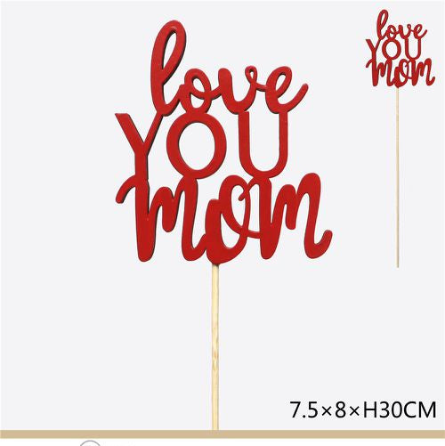 Moederdag steker 30x7,5x8 cm