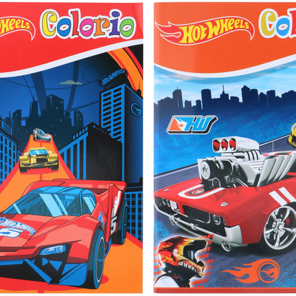Hot Wheels Kleurboek A4 32 Pagina's