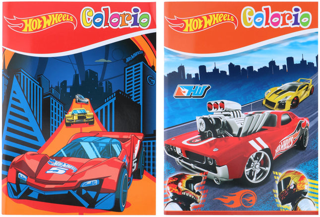 Hot Wheels Kleurboek A4 32 Pagina's