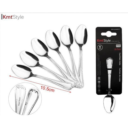Moka Lepel 6 Stuks 10,5Cm