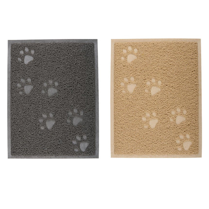 Huisdieren voerbakmat 40 × 30 cm – 3 assorti