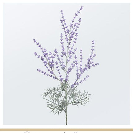 Kunst lavendel steel 74 cm