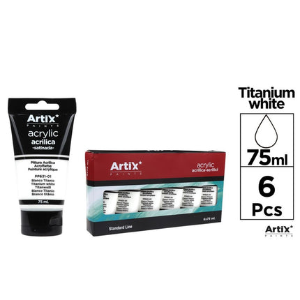 ARTIX Acrylverf Wit 75 ml