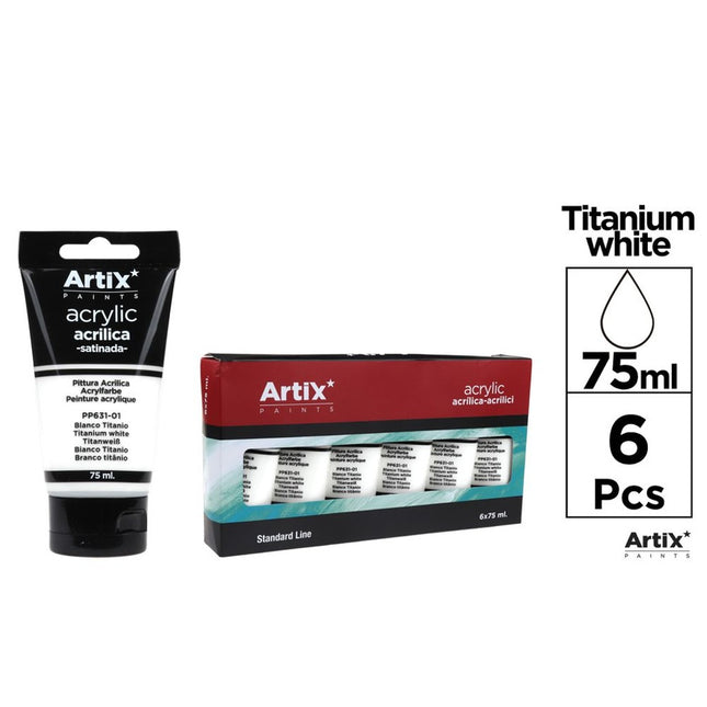ARTIX Acrylverf Wit 75 ml