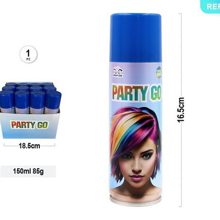 Uitwasbare kleurengel blu, 150ml / 85g, 1 st.