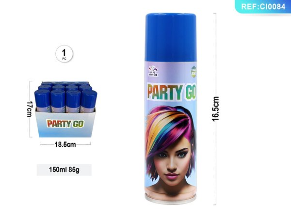 Uitwasbare kleurengel blu, 150ml / 85g, 1 st.