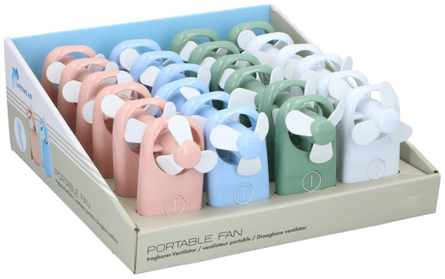 Draagbare Ventilator Batterij Aangedreven