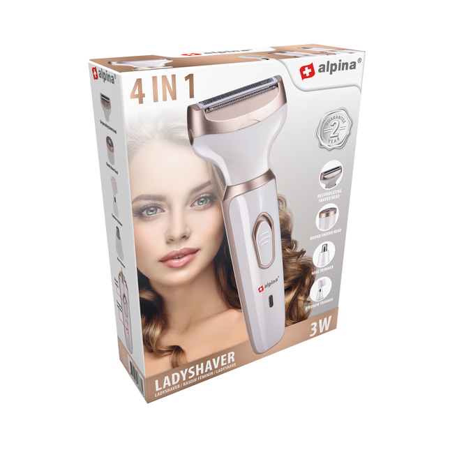 ALPINA Ladyshaver 3W 600mAh Draadloos