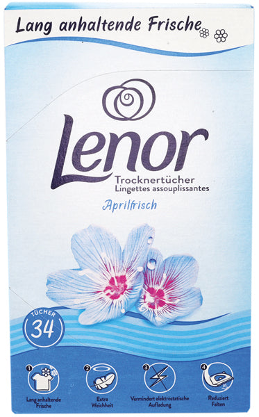 Lenor droogdoekjes – 25 stuks – April Fresh