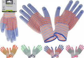 Tuinhandschoenen – 4 stuks – Gestreept