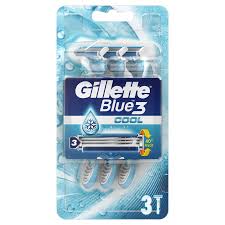 Gillette Blue 3 Cool Scheermesjes – 3 stuks met eucalyptus