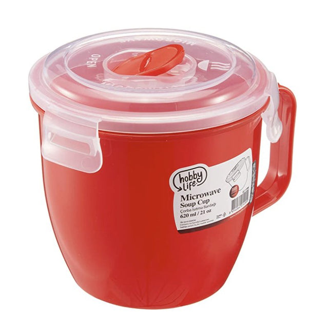 Magnetronmok met handvat – 620 ml