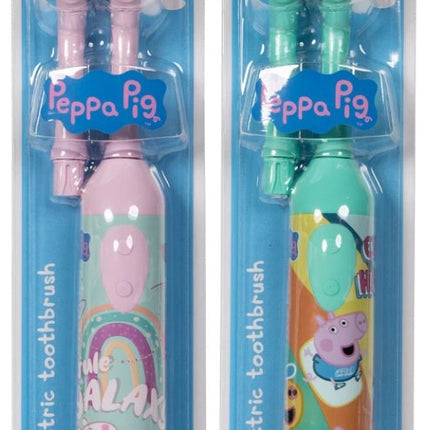Peppa Pig Elektrische Tandenborstel met 2 Opzetborstels - Assorti
