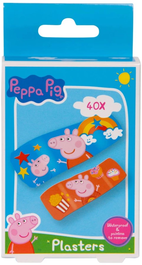 Peppa Pig Kinderpleisters - 40 stuks