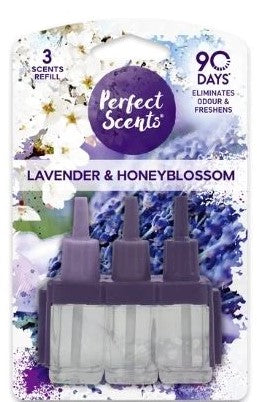 Perfect Scents Elektrische Luchtverfrisser Navulling Lavendel & Honing 20 ml