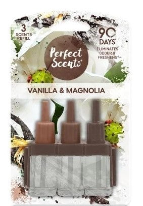 Perfect Scents Elektrische Luchtverfrisser Navulling Vanille & Magnolia 20 ml