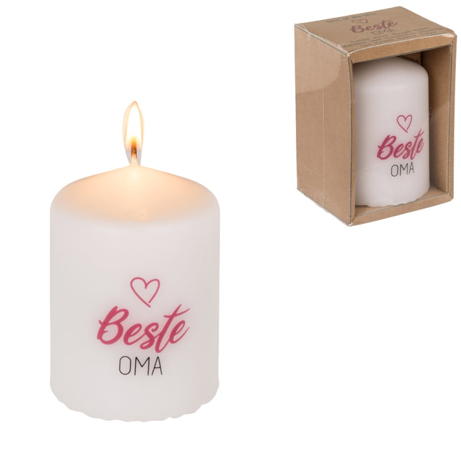 Out of the Blue stompkaars Beste Oma 6 x 8 cm