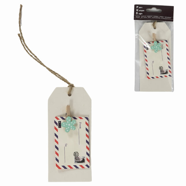Cadeaulabel 13 cm
