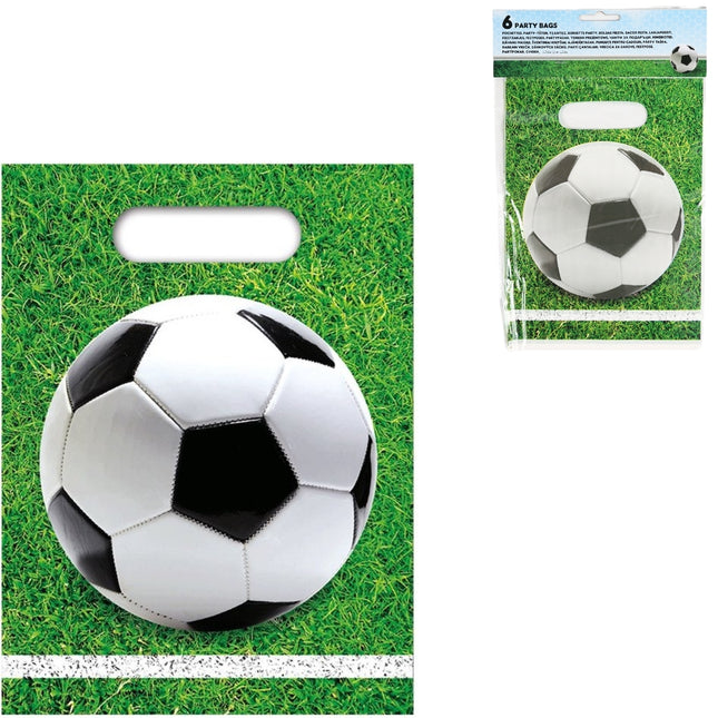 Geschenkverpakking voetbal 23 cm – 6 stuks