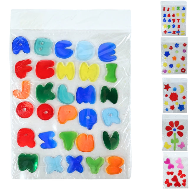 Raamstickers 28 cm – assorti
