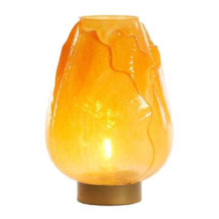 Light & Living tafellamp Ginny LED okergeel 19,5 cm