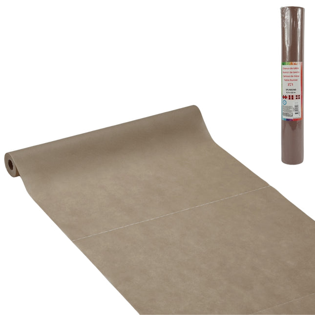 Tafelloper 3-in-1 bruin 480 cm
