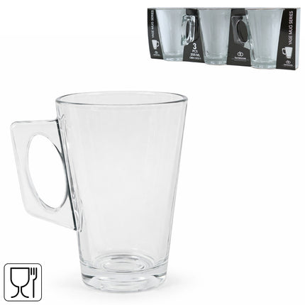 OB Homeware theeglas Yase 255 ml – 3 stuks