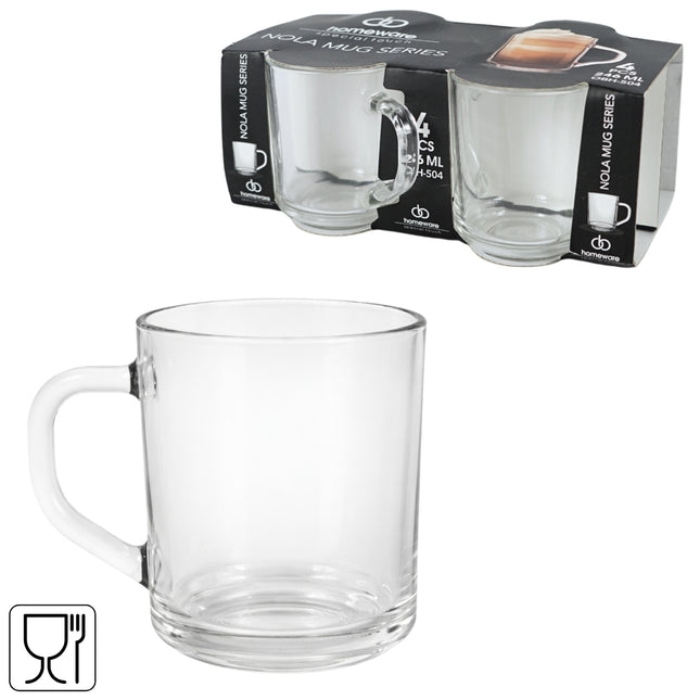 Homeware glas Nola 246 ml – set van 4