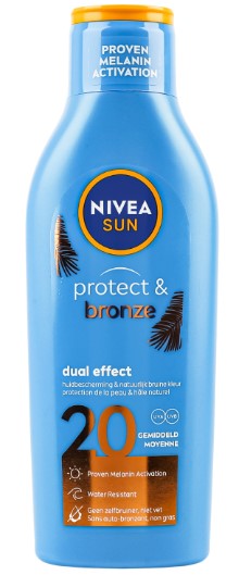 Nivea Sun zonnecrème SPF20 Protect & Bronze 200 ml