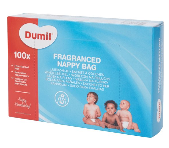 Dumil Geparfumeerde Luierzakjes - 100 stuks