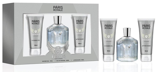 Paris Royale Geschenkset Heroes - 3-delig