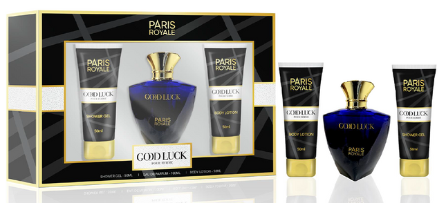 Paris Royale Geschenkset Good Luck - 3-delig