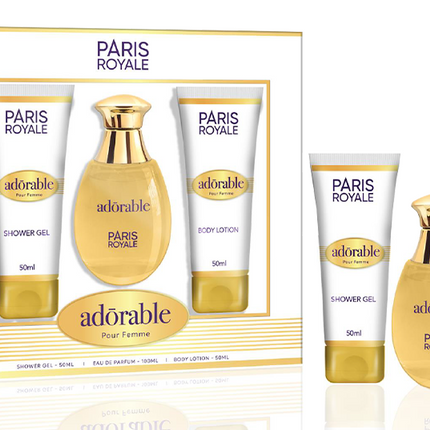 Paris Royale Geschenkset Adorable - 3-delig