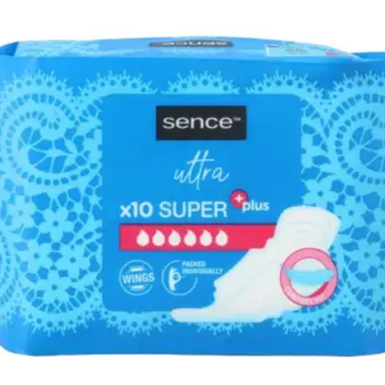 Sence Maandverband Super Plus - 10 stuks