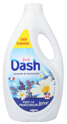 Dash 2-in-1 Vloeibaar Wasmiddel Lavendel & Kamille 1,98 L - 44 wasbeurten