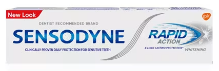 Sensodyne Rapid Action Whitening Tandpasta 75 ml